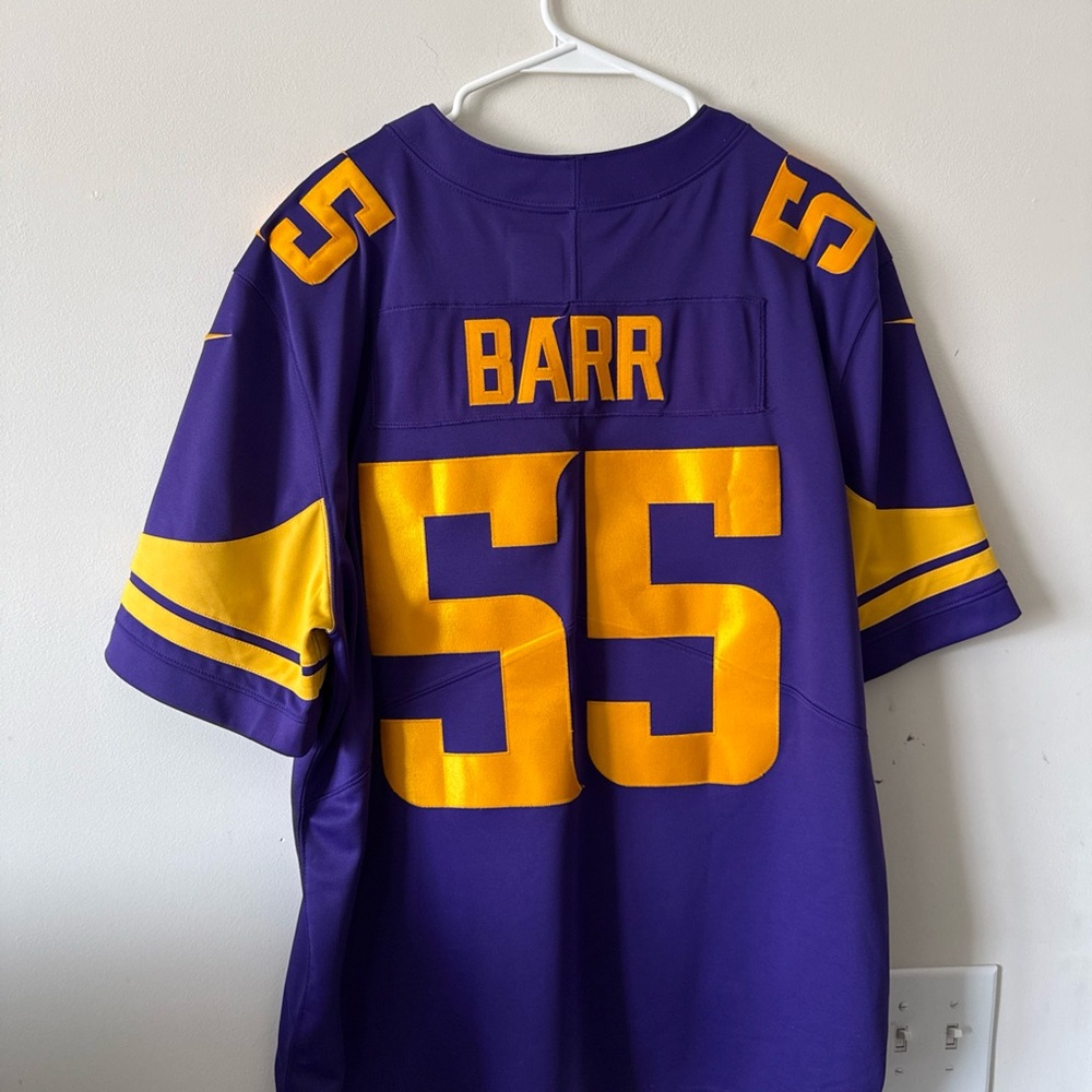 Men’s Nike Anthony Barr #55 Minnesota Vikings Vapor Limited Jersey Sz XL - RARE - Picture 6 of 6